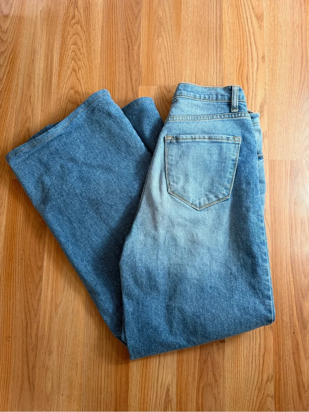 Vestique High-Waist Wide Leg Women's Jeans 27